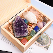 Load image into Gallery viewer, Natural Amethyst Crystal  Quartz Healing Stones Seven chakras
