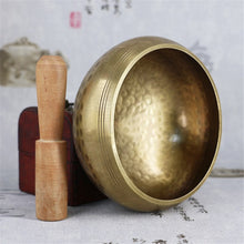 Load image into Gallery viewer, Tibetan Handcrafted Full Moon Singing Bowl
