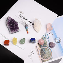 Load image into Gallery viewer, Natural Amethyst Crystal  Quartz Healing Stones Seven chakras
