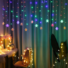 Load image into Gallery viewer, 3.5m Snowflake LED Light Christmas Tree Decorations
