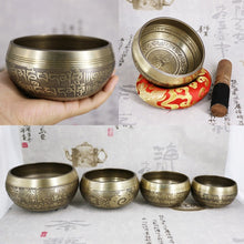 Load image into Gallery viewer, Tibetan Handcrafted Full Moon Singing Bowl
