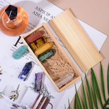 Load image into Gallery viewer, 8pcs/set Natural crystal Single Point Healing Crystal Wand
