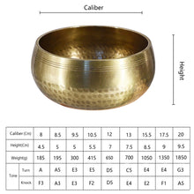 Load image into Gallery viewer, Tibetan Handcrafted Full Moon Singing Bowl

