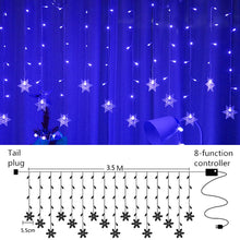 Load image into Gallery viewer, 3.5m Snowflake LED Light Christmas Tree Decorations
