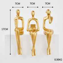 Load image into Gallery viewer, Luxury Home Thinker Ornaments Figurines
