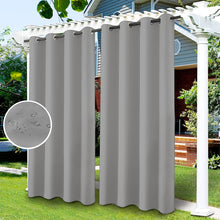 Load image into Gallery viewer, Indoor Outdoor Curtains for Patio Thermal Insulated, Sun blocker

