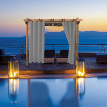 Load image into Gallery viewer, Indoor Outdoor Curtains for Patio Thermal Insulated, Sun blocker
