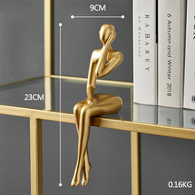 Load image into Gallery viewer, Luxury Home Thinker Ornaments Figurines
