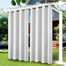Load image into Gallery viewer, Indoor Outdoor Curtains for Patio Thermal Insulated, Sun blocker
