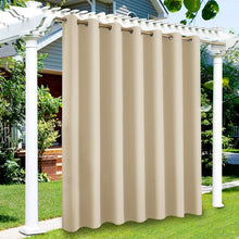 Load image into Gallery viewer, Indoor Outdoor Curtains for Patio Thermal Insulated, Sun blocker
