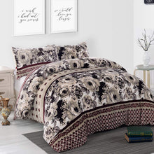 Load image into Gallery viewer, Winter 3Pcs Velvet Bedding Diamond Comforter Set
