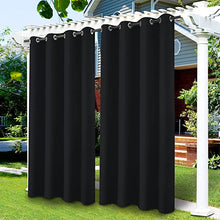 Load image into Gallery viewer, Indoor Outdoor Curtains for Patio Thermal Insulated, Sun blocker

