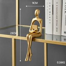 Load image into Gallery viewer, Luxury Home Thinker Ornaments Figurines
