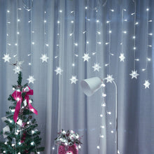 Load image into Gallery viewer, 3.5m Snowflake LED Light Christmas Tree Decorations
