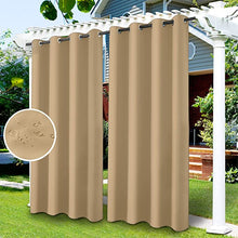 Load image into Gallery viewer, Indoor Outdoor Curtains for Patio Thermal Insulated, Sun blocker
