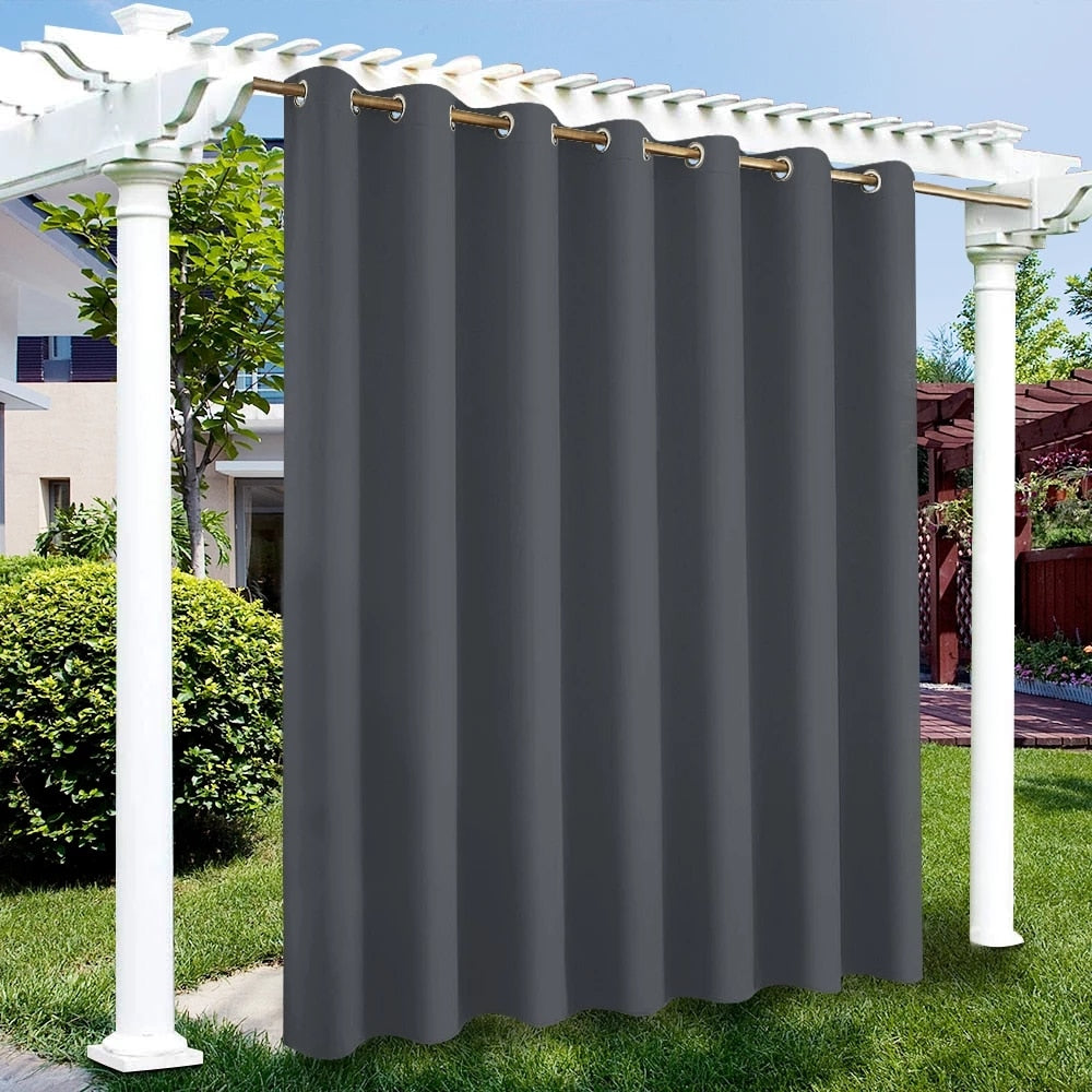 Indoor Outdoor Curtains for Patio Thermal Insulated, Sun blocker