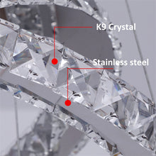 Load image into Gallery viewer, K9 Crystal light Luxury Led Chandelier
