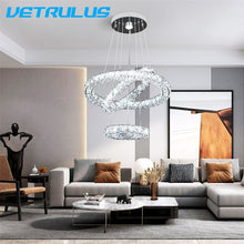 Load image into Gallery viewer, K9 Crystal light Luxury Led Chandelier
