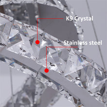 Load image into Gallery viewer, K9 Crystal light Luxury Led Chandelier

