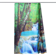 Load image into Gallery viewer, 3D Waterfall Scenery Waterproof Shower Curtain

