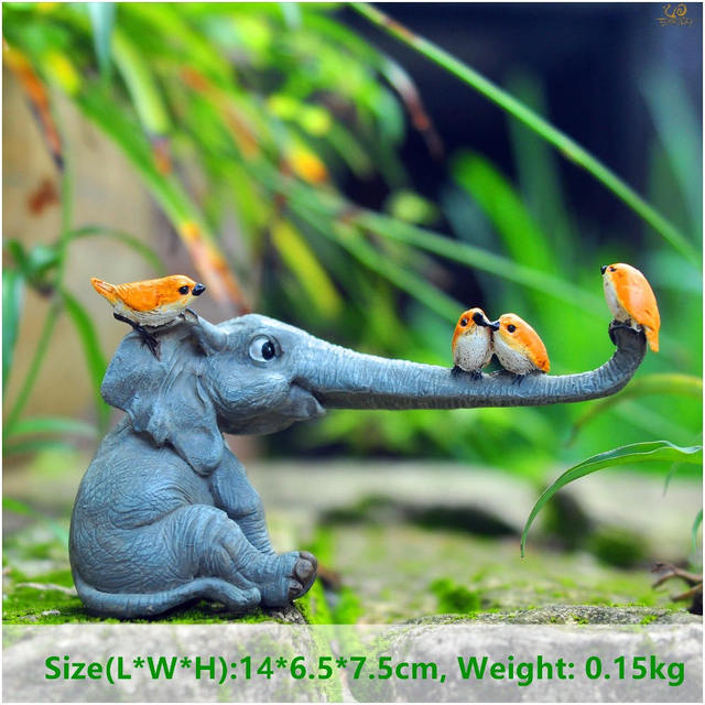 Everyday collection lucky elephant figurines
