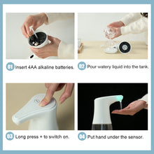 Load image into Gallery viewer, Automatic Spray Dispenser For Liquid Soap and  Dis-infectant - beesdecorpro
