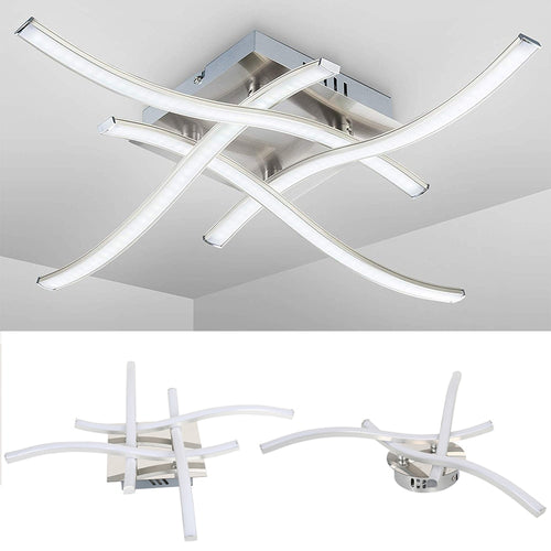 Shaped LED Ceiling Light for Kitchen Living Room and Bedroom - beesdecorpro