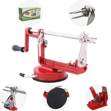 Load image into Gallery viewer, Stainless Steel Hand-cranked Fruit Peeler and Slicer Machine - beesdecorpro
