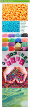 Load image into Gallery viewer, 3D Accurate printing beads embroidery Red Flower basket - beesdecorpro
