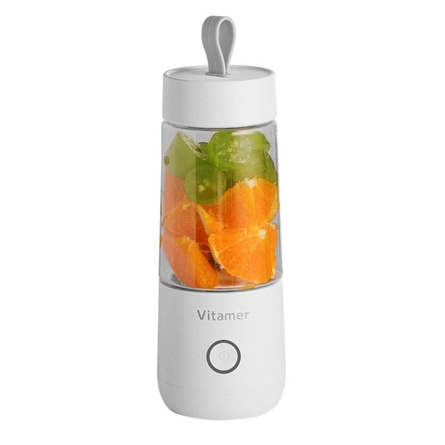 Mini Portable Electric Vitamin Juice Cup Bottle For Dorm Travel - beesdecorpro