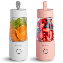 Load image into Gallery viewer, Mini Portable Electric Vitamin Juice Cup Bottle For Dorm Travel - beesdecorpro
