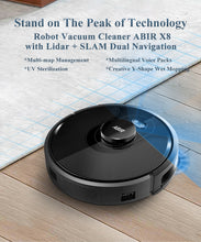 Load image into Gallery viewer, ABIR X8 Vacuum Cleaner Robot, Laser Cleaning System - beesdecorpro
