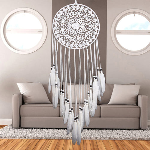 Handmade Large Dream Catcher Room Decoration - beesdecorpro