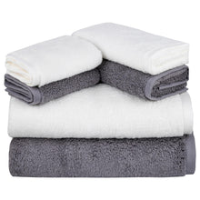 Load image into Gallery viewer, Cotton Highly Absorbent Bathroom Towels White
