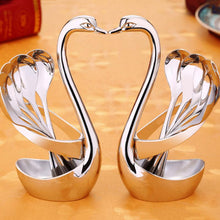 Load image into Gallery viewer, Swa Tableware Set with Fruit Fork Coffee Spoon Holder - beesdecorpro
