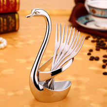 Load image into Gallery viewer, Swa Tableware Set with Fruit Fork Coffee Spoon Holder - beesdecorpro
