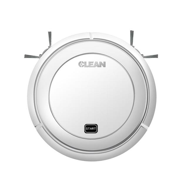 Self Navigated Rechargeable Smart Sweeping Robot Vacuum Cleaner