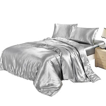 Load image into Gallery viewer, Quilted Satin Bedding Set and Comforter Bedding Set - beesdecorpro
