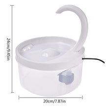 Load image into Gallery viewer, Cat Water Dispenser  With LED Light Bird Dog Drink Bowl - beesdecorpro
