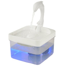 Load image into Gallery viewer, Cat Water Dispenser  With LED Light Bird Dog Drink Bowl - beesdecorpro
