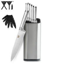 Load image into Gallery viewer, Stainless Steel Knife Holder and Cutlery Set - beesdecorpro
