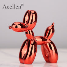 Load image into Gallery viewer, Plating balloon dog Statue Resin Sculpture - beesdecorpro
