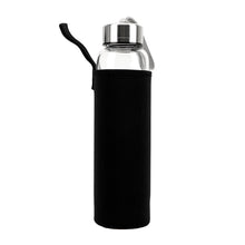 Load image into Gallery viewer, Natural Black Obsidian Quartz Water Bottle - beesdecorpro
