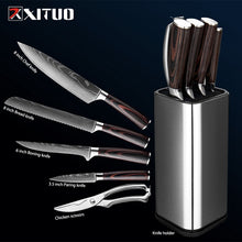 Load image into Gallery viewer, Chef Stainless Steel Bread Paring Knife Set
