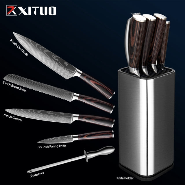 Chef Stainless Steel Bread Paring Knife Set