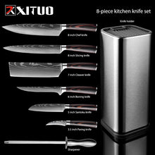Load image into Gallery viewer, Kitchen Chef Stainless Steel Knife Set
